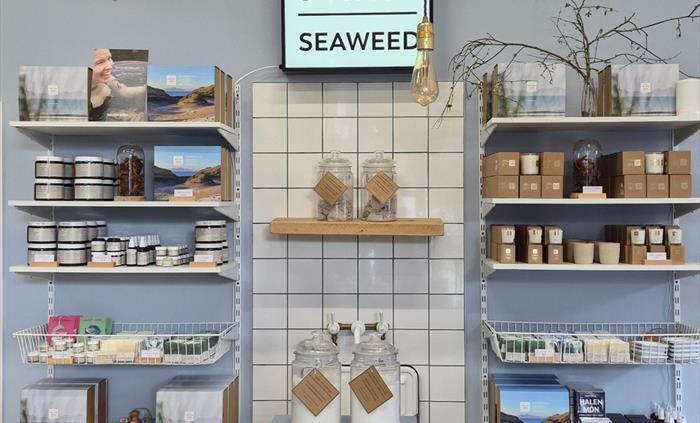 Halen Môn's gift shop and skincare range